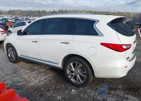 2013 Infiniti Jx35 z USA, uszkodzony, nr VIN 5N1AL0MM1DC346664